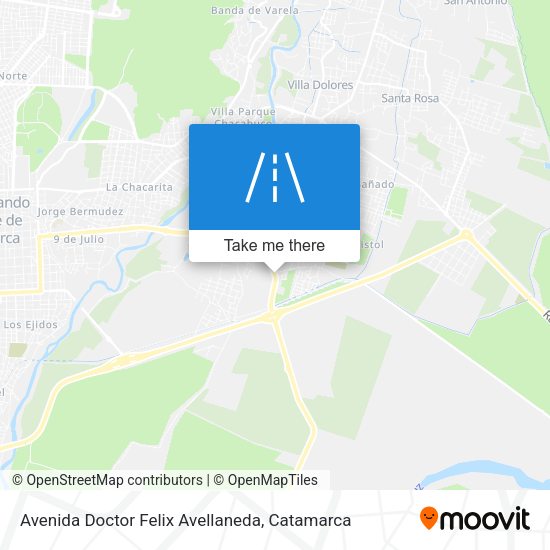 Mapa de Avenida Doctor Felix Avellaneda