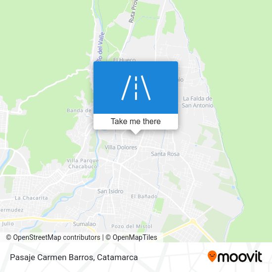 Mapa de Pasaje Carmen Barros