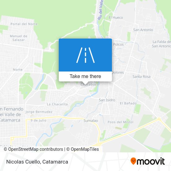 Mapa de Nicolas Cuello
