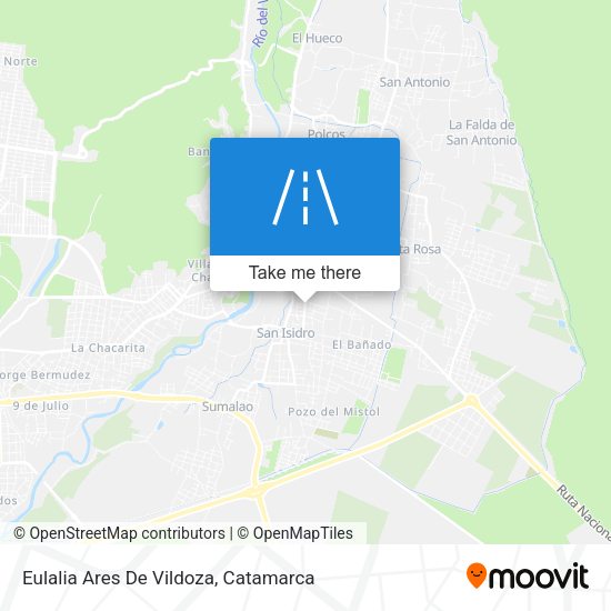 Eulalia Ares De Vildoza map