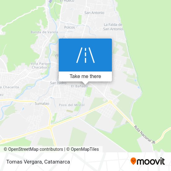 Mapa de Tomas Vergara