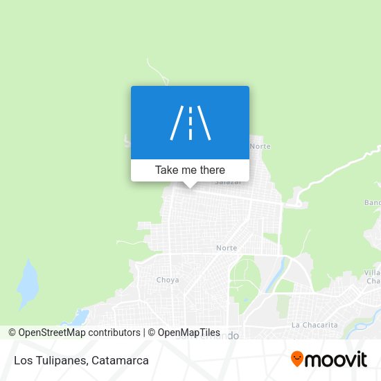 Mapa de Los Tulipanes