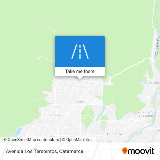 Mapa de Avenida Los Terebintos