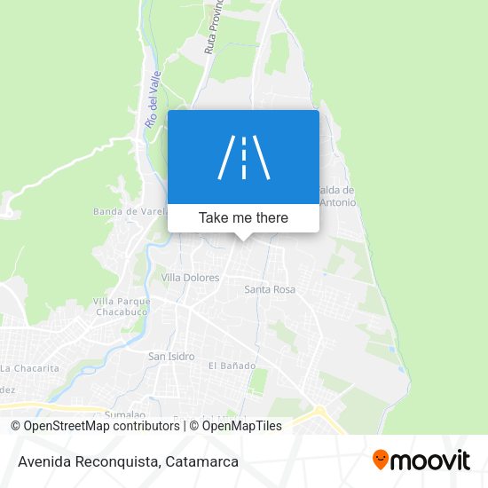 Avenida Reconquista map