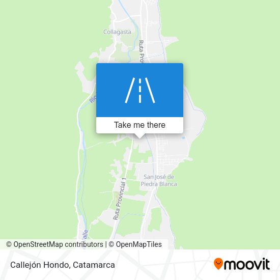 Mapa de Callejón Hondo