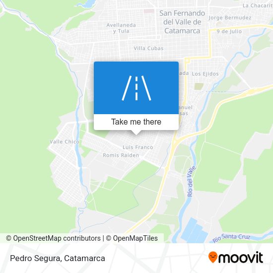 Mapa de Pedro Segura