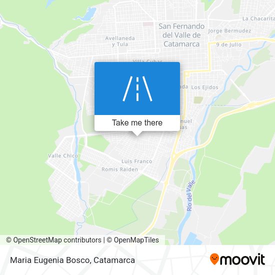 Maria Eugenia Bosco map