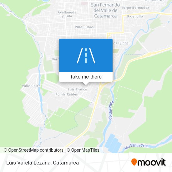 Mapa de Luis Varela Lezana