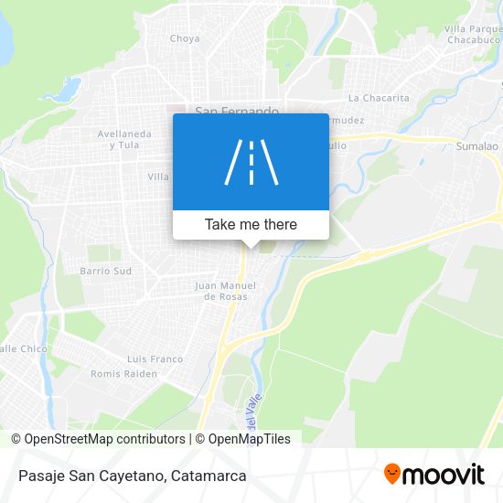 Mapa de Pasaje San Cayetano