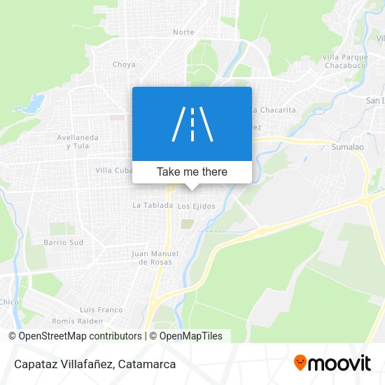 Mapa de Capataz Villafañez