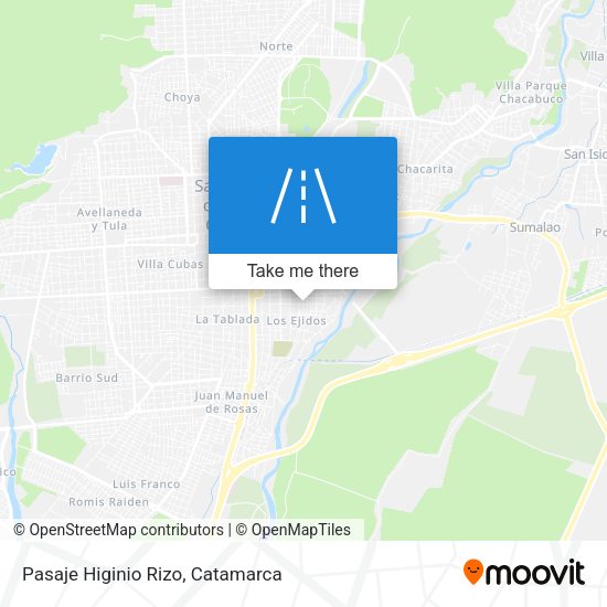 Pasaje Higinio Rizo map