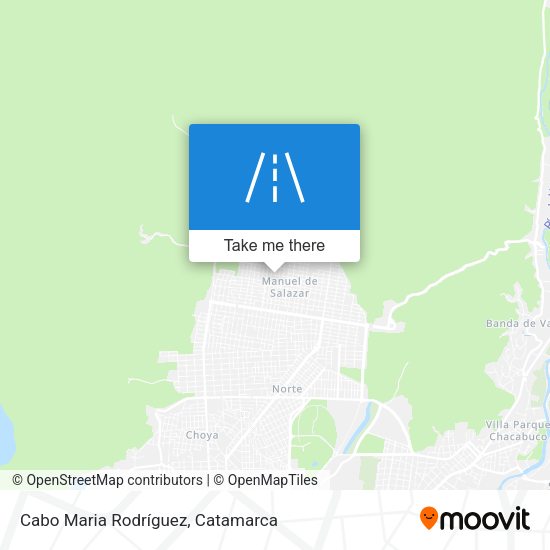 Mapa de Cabo Maria Rodríguez