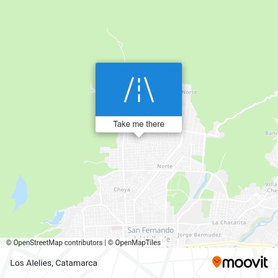 Mapa de Los Alelies