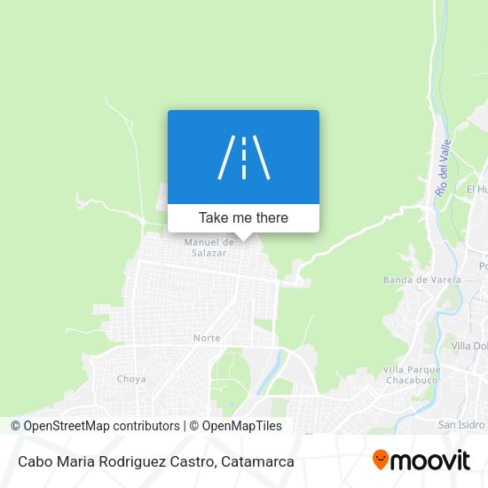 Mapa de Cabo Maria Rodriguez Castro