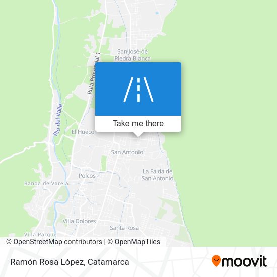 Ramón Rosa López map
