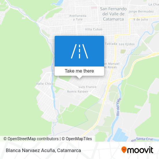 Mapa de Blanca Narvaez Acuña