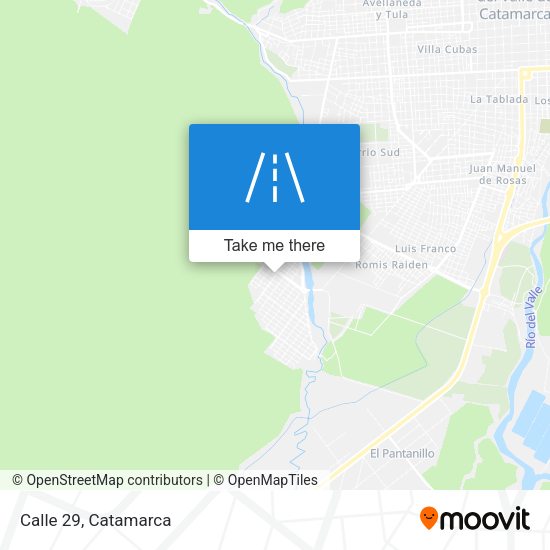 Mapa de Calle 29
