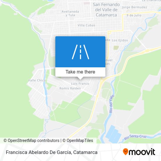 Francisca Abelardo De García map