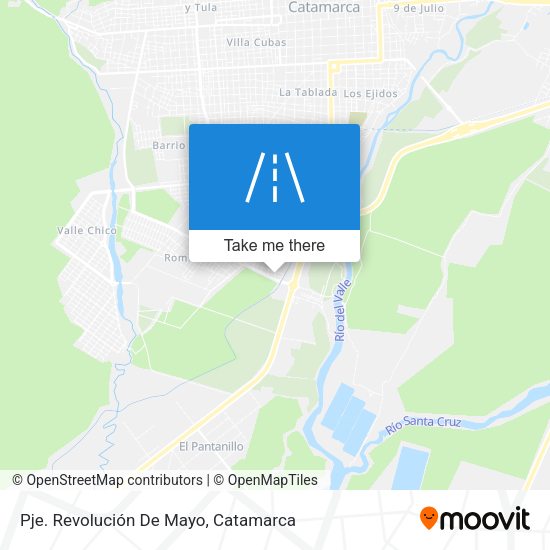 Mapa de Pje. Revolución De Mayo