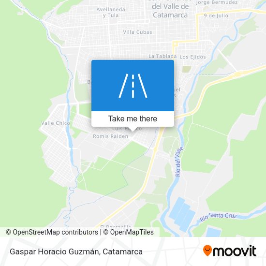 Gaspar Horacio Guzmán map