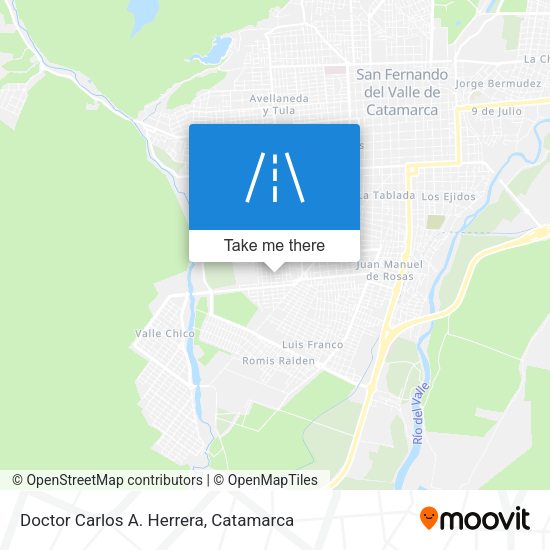 Mapa de Doctor Carlos A. Herrera