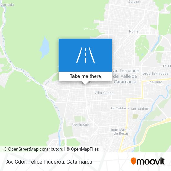 Mapa de Av. Gdor. Felipe Figueroa