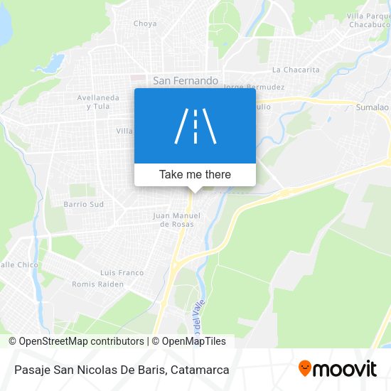 Mapa de Pasaje San Nicolas De Baris
