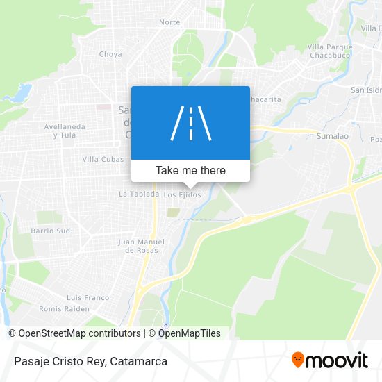 Mapa de Pasaje Cristo Rey