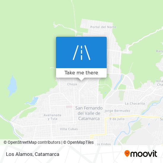 Los Alamos map