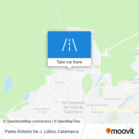 Mapa de Padre Antonio De J. Lobos