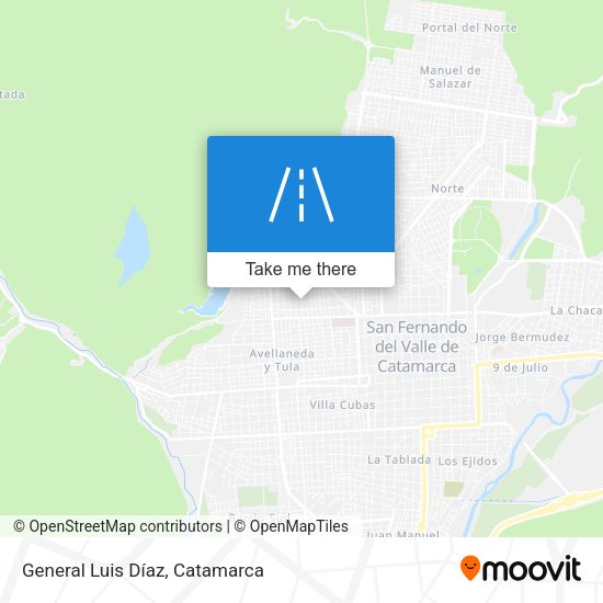 General Luis Díaz map