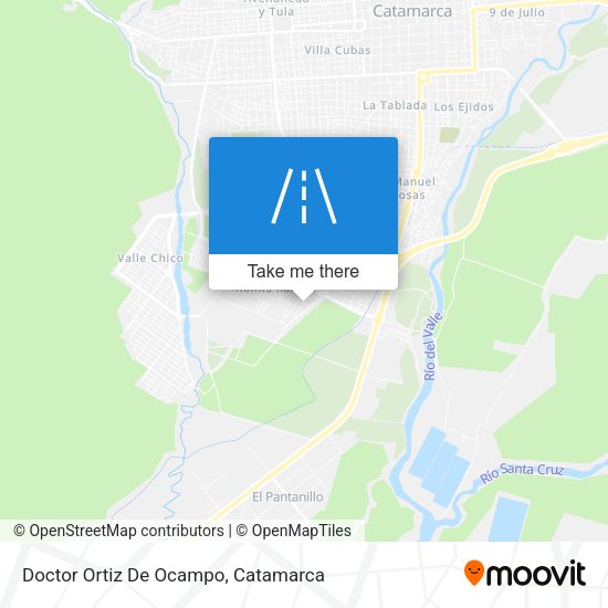 Mapa de Doctor Ortiz De Ocampo