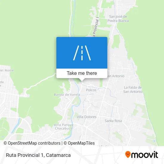 Ruta Provincial 1 map