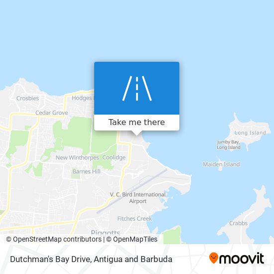 Dutchman's Bay Drive map