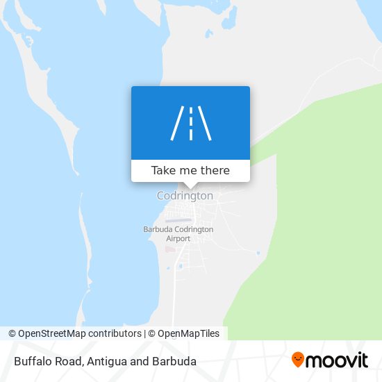 Buffalo Road map