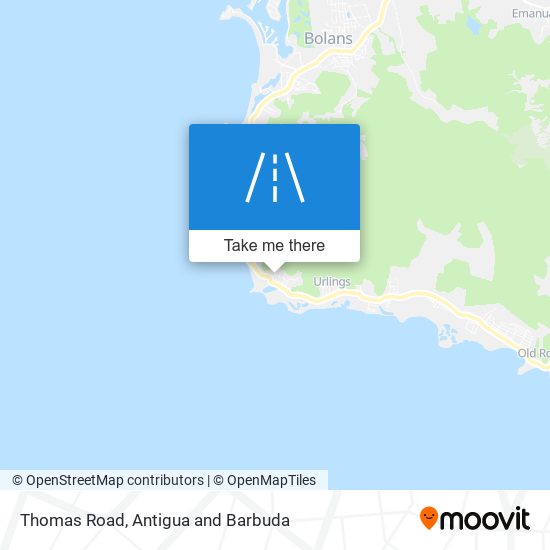 Thomas Road map