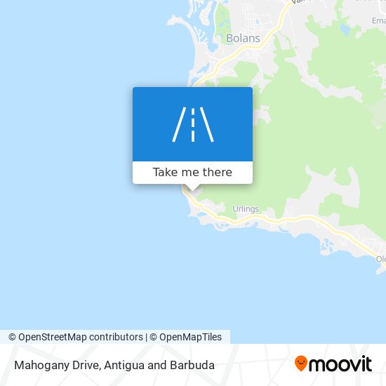 Mahogany Drive map