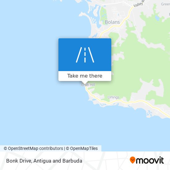 Bonk Drive map