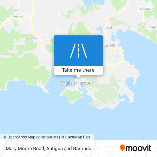 Mary Moore Road map