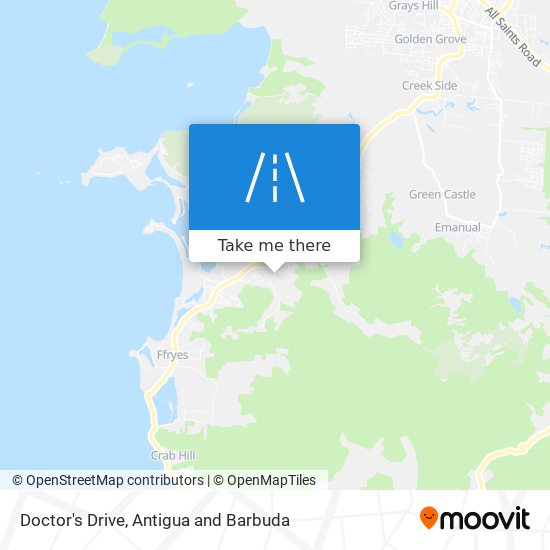 Doctor's Drive map