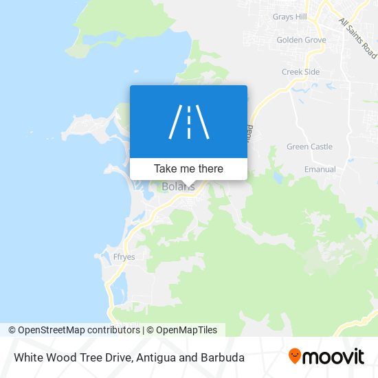 White Wood Tree Drive map
