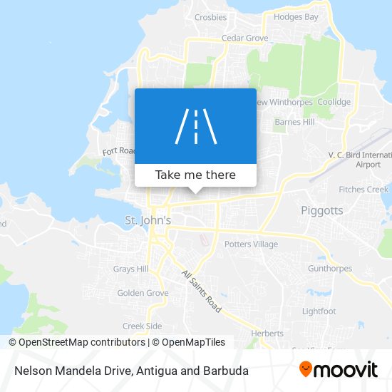 Nelson Mandela Drive map