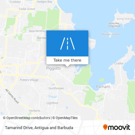 Tamarind Drive map