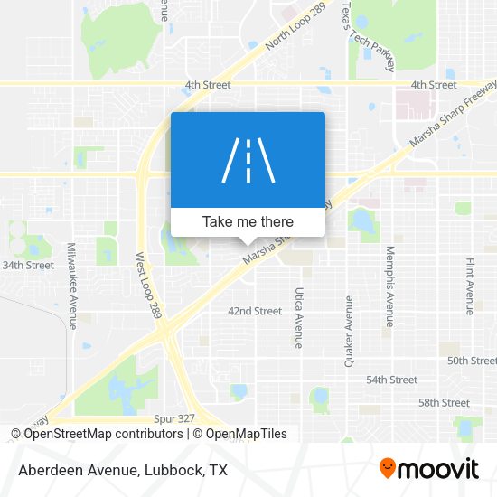 Mapa de Aberdeen Avenue