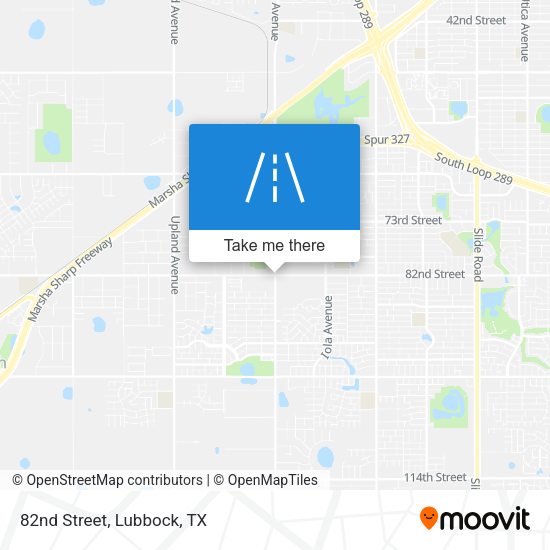 Mapa de 82nd Street