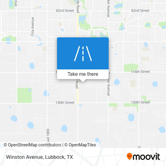 Mapa de Winston Avenue