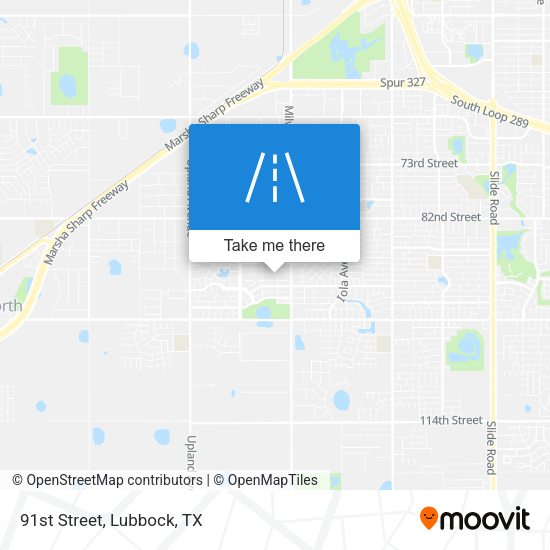 Mapa de 91st Street