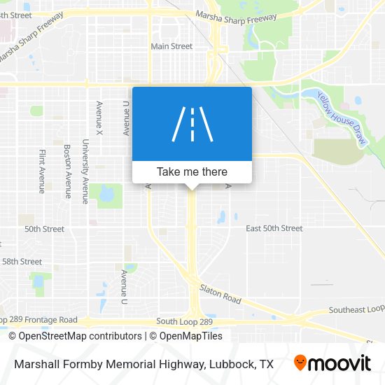 Marshall Formby Memorial Highway map