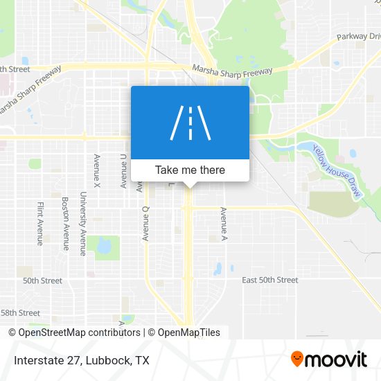 Mapa de Interstate 27