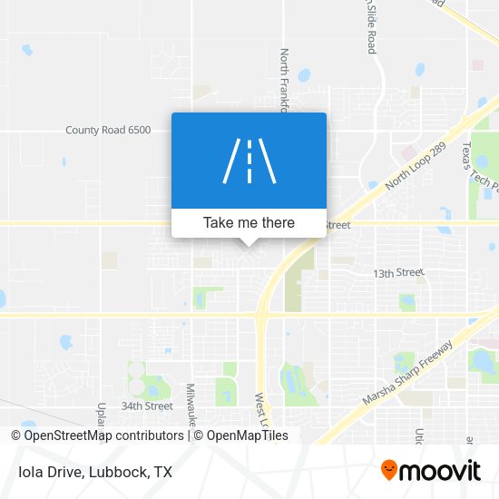 Iola Drive map